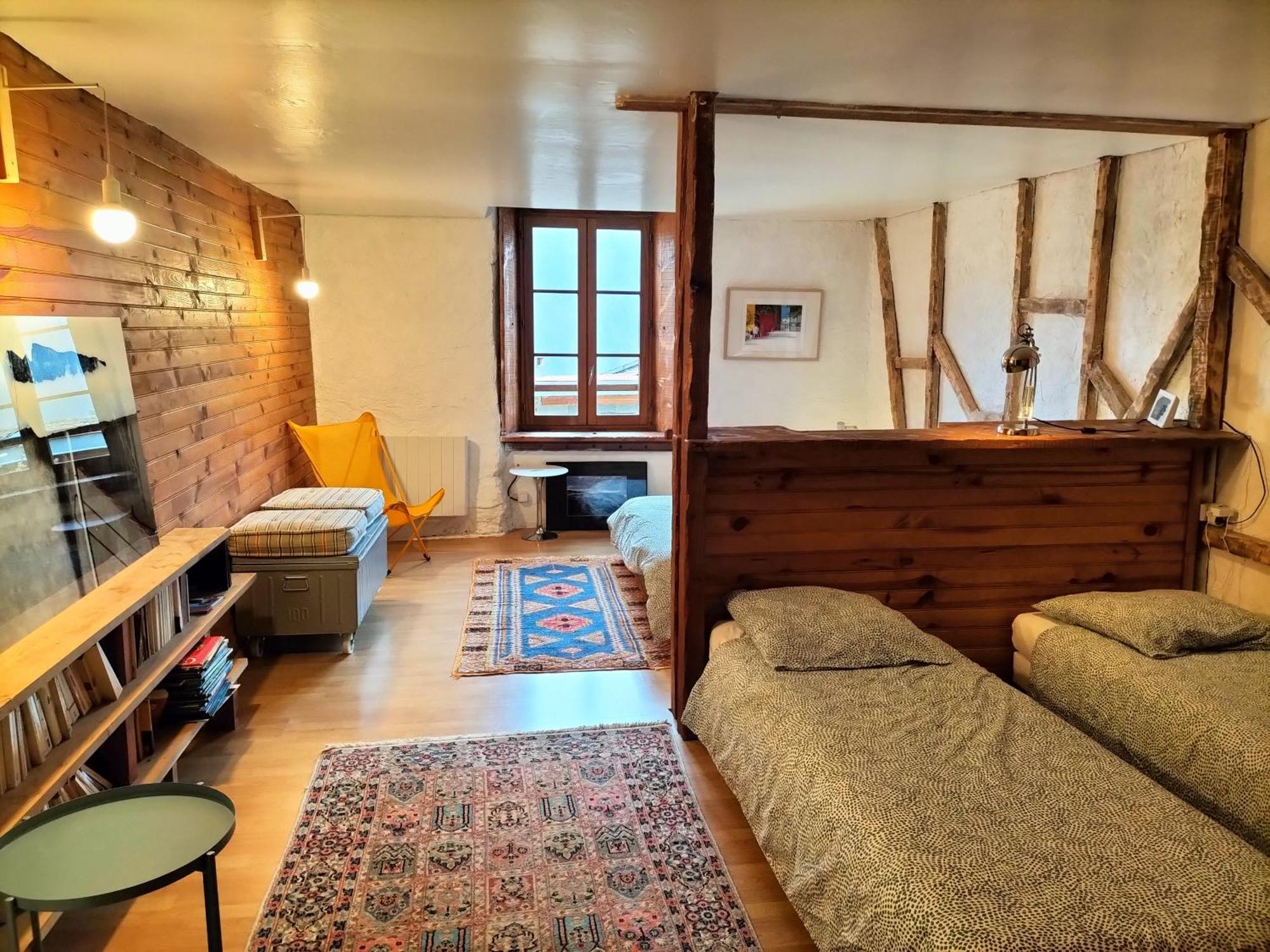 La Maison Sous Le Chateau Montségur Rom bilde